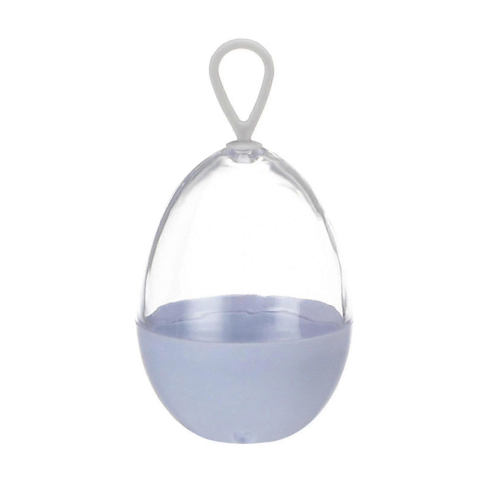 Egg-shaped Beauty Sponge Storage Box Portable Empty Puff Drying Rack Purple