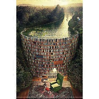 Jigsaw Puzzles 1000 Pieces for Adults- Fantasy Series Collection Pavilion Entertainment Toys for Adult Special Graduation or Birthday Gift Home Decor