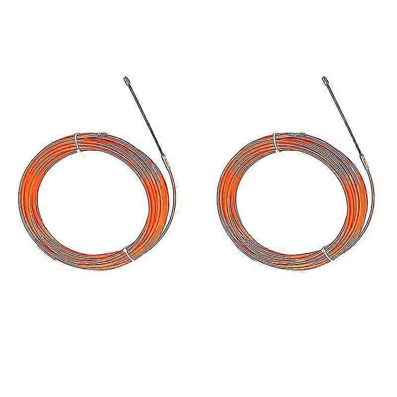 4mm 5 Meter Orange Guide Device Nylon Electric Cable Push