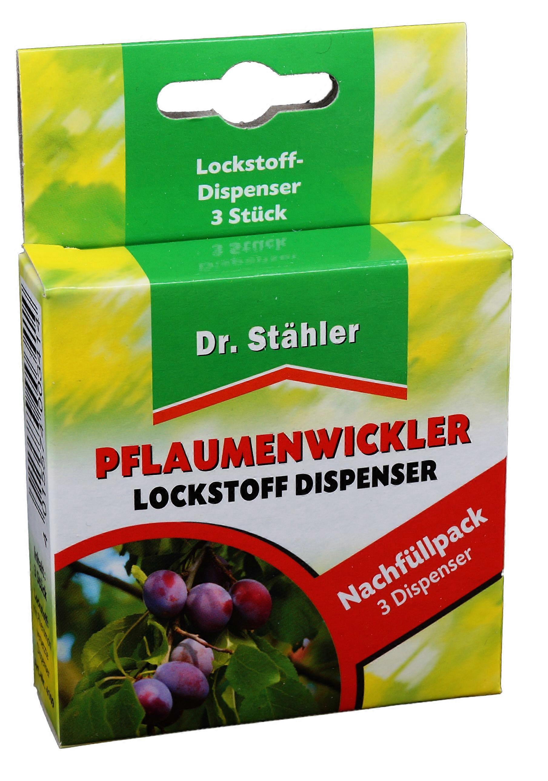DR. STÄHLER plomme wrapper feromon dispenser, 3 stk