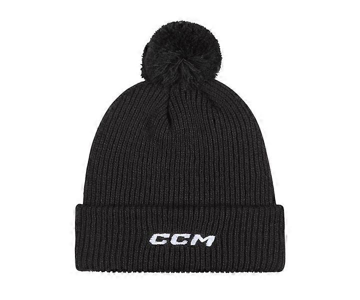 CCM Team Pom Knit Hat Sr