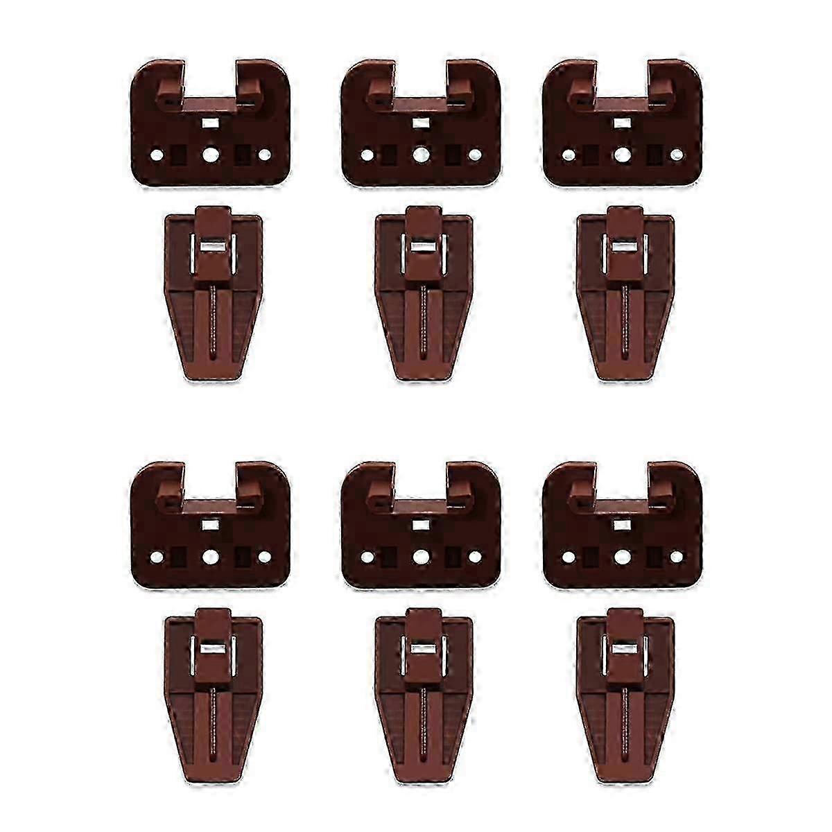Drawer Replacement Part Plastic Drawer Slides and Guides for Mounting