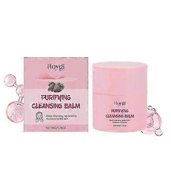 Erdbeer-Reinigungscreme – Tiefenreinigung, Pflege & sanfter Make-up-Entferner, 50 g