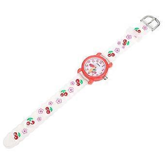 Montre-bracelet décorative en silicone étanche à motif dessin animé pour enfants, garçons et filles