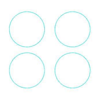 4PCS 42mm Gehard Glas Screenprotector Gehard Glas voor Galaxy Watch