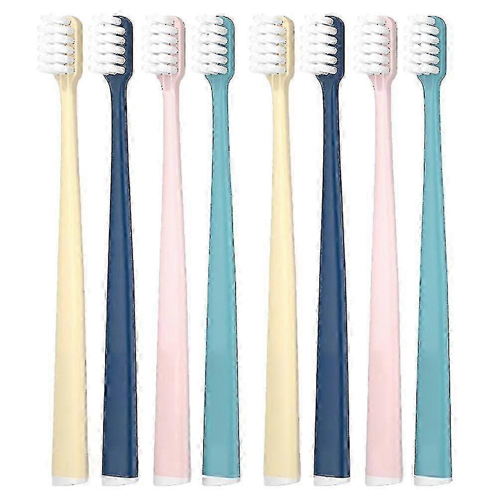 Soft Toothbrushes, 4 Count Soft Bristles Toothbrushes