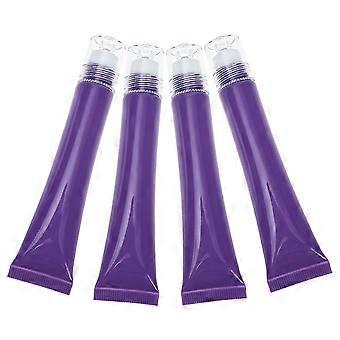 Essential Oil Roller Bottle for Cosmetic Use 16Pcs Violet DIY Tubes