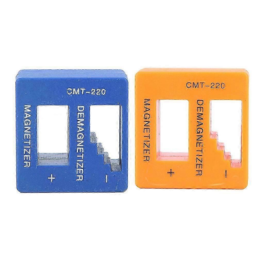 2pcs 2 in 1 Quick Magnetization and Demagnetization Tool Magnetic for Screwdriver