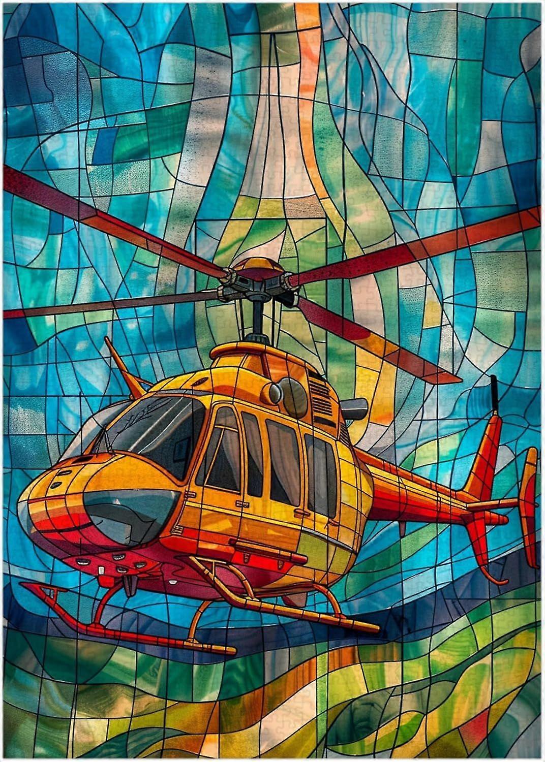 Quebra-cabeça de helicóptero AZQ205