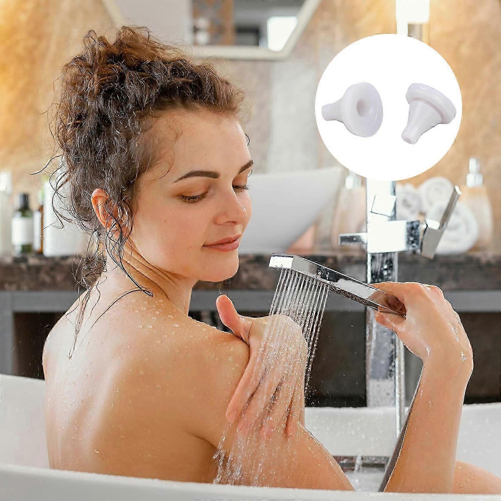100Pcs Shower Head Sprays Hole Replacement Nozzles Silicone Round Tip