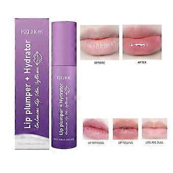 Lip Plumper + Hydrator - Lip Balm, Lip Gloss - Instantly Plumps, Smooths Lip Lines, Enhances Natural Color & Hydrates & with Anti-Aging Ingredients Hy