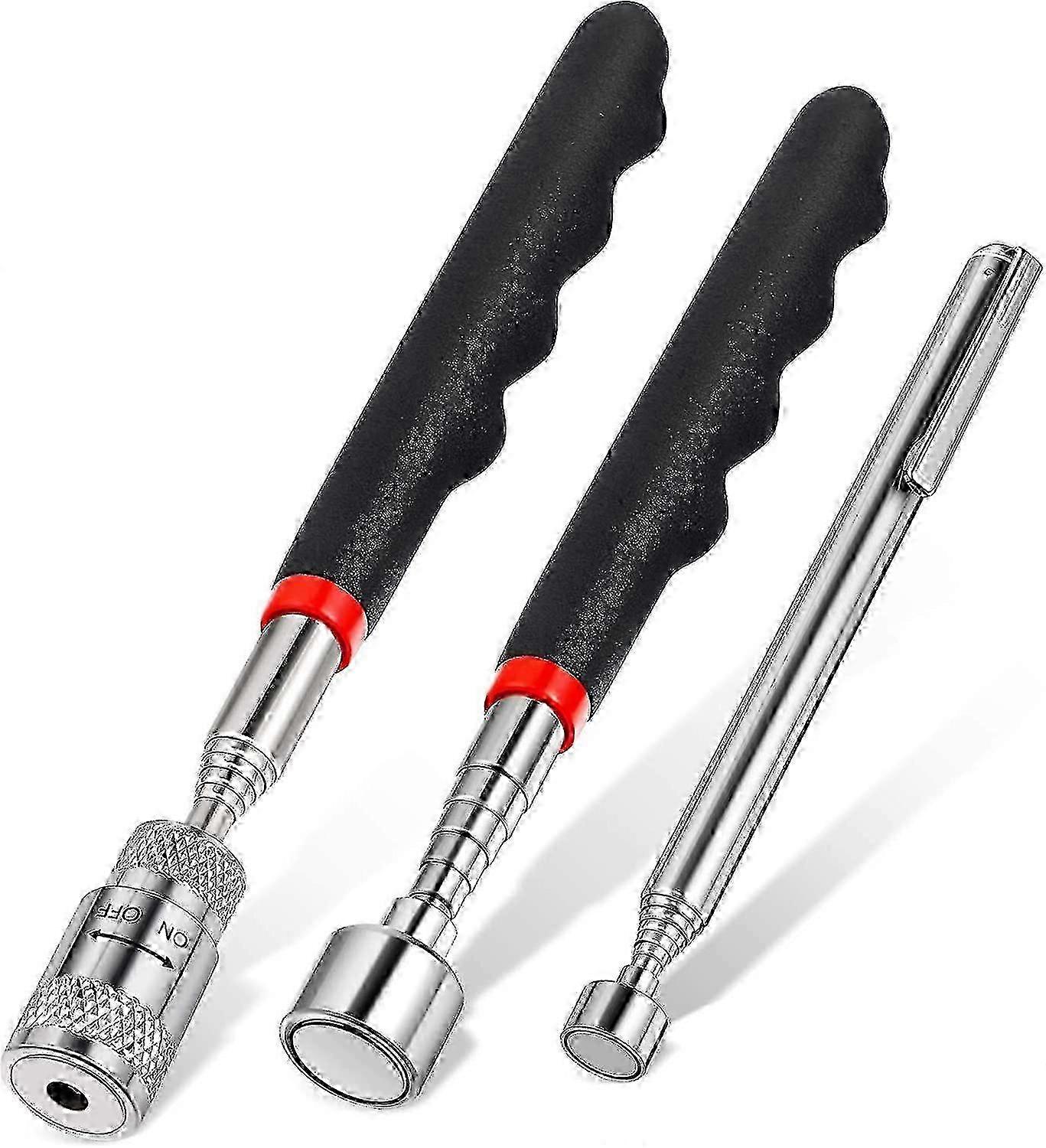 LED + Heavy-Duty Telescoping Magnet Set