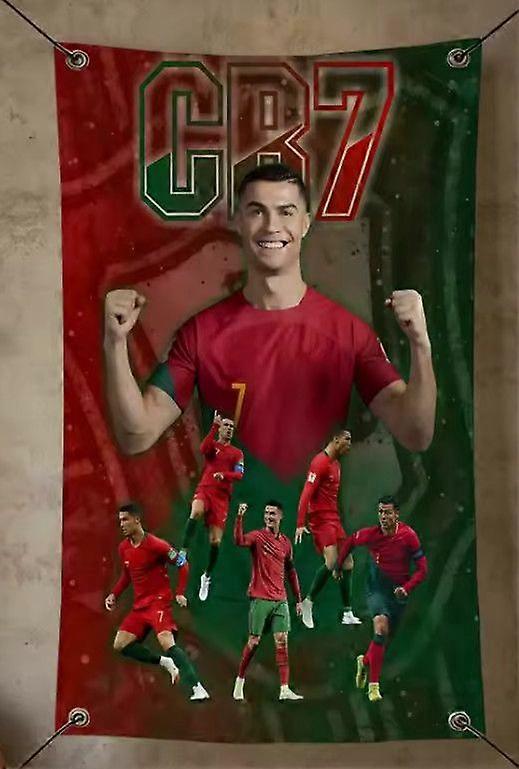 VM Ronaldo-supporterflagga ZY3266