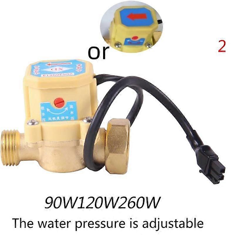 1/2 To 3/4 Thread Connector Booster Pump Automatic Water Flow Sensor Switch 220V
