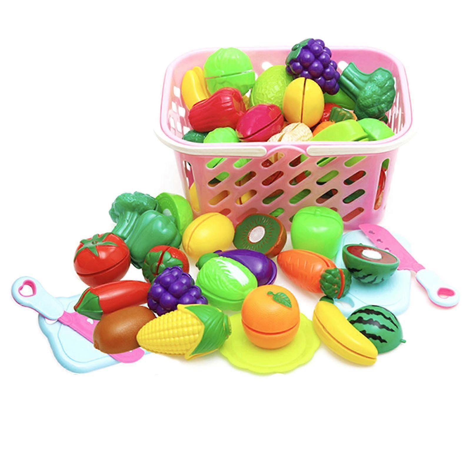 23pc Educational Fruit Cutting Set