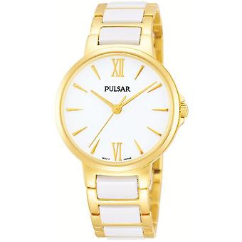 Pulsar vienna Watch for Women Analog Quartz with Stainless Steel Bracelet PH8076X1