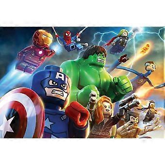 LEGO SUPERHERO Jigsaw Puzzle ZRC960