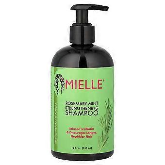 2 x Mielle, Strengthening Shampoo, Rosemary Mint, 12 fl oz (355 ml)