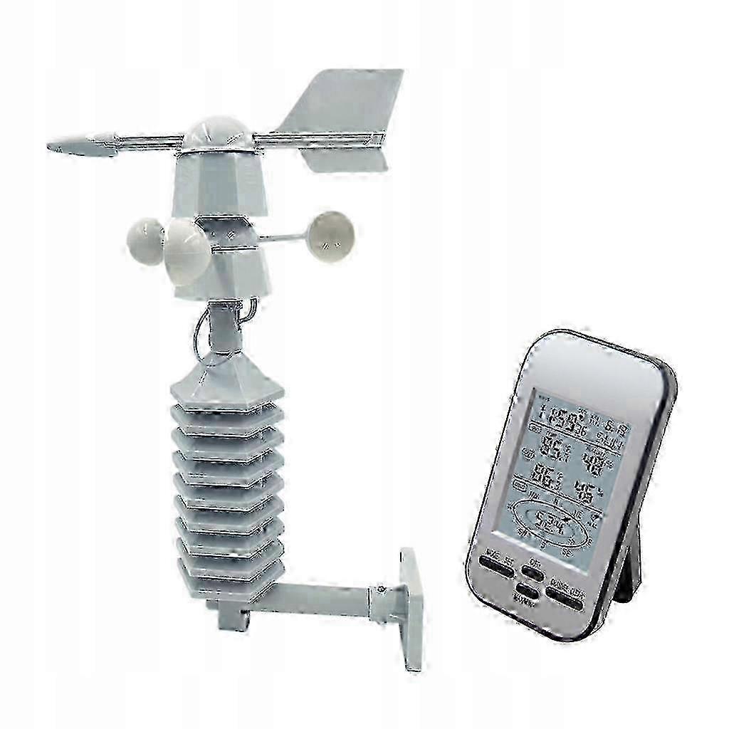 Wireless Anemometer 433MHz Wind Measurement Tool White
