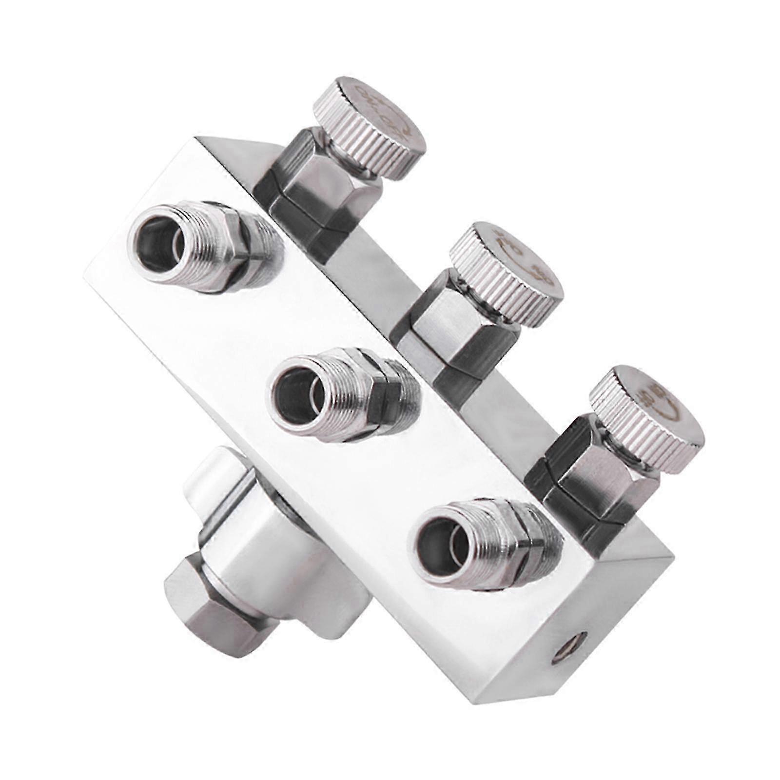 Airbrush Adaptor Accessories Fitting Adjustment Splitter Connector Portable