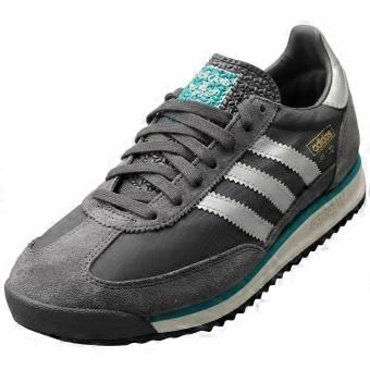 Adidas Sl 72 Rs Męskie modne buty sportowe w kolorze zielono-srebrnym
