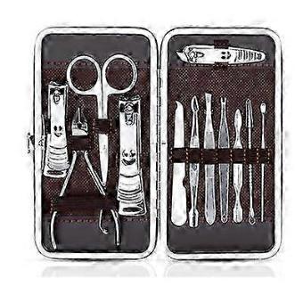 12-Piece Stainless Steel Nail Care Kit