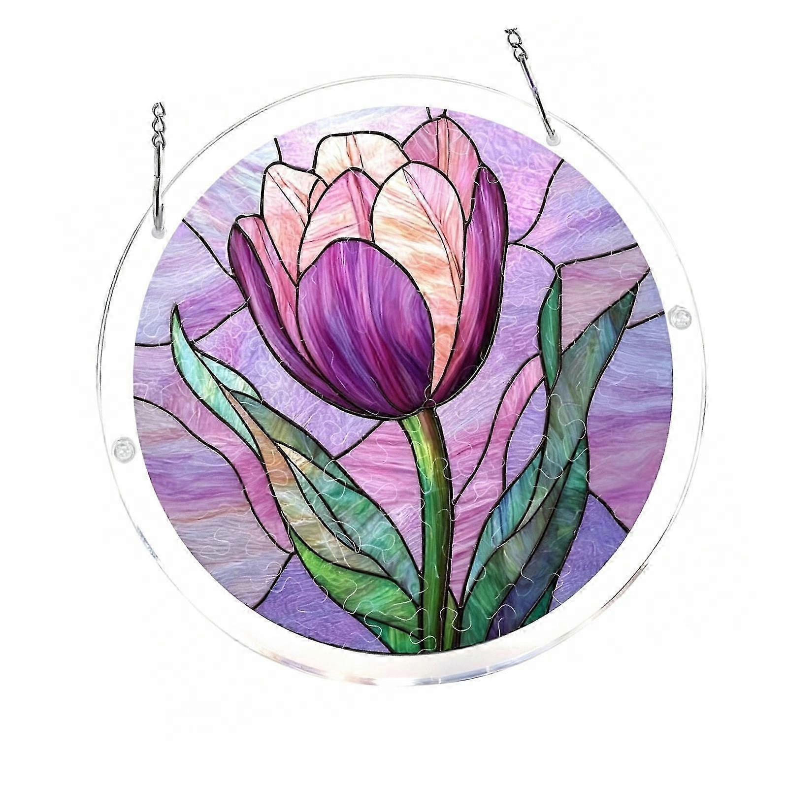 Tree Puzzle Suncatcher Acrylic