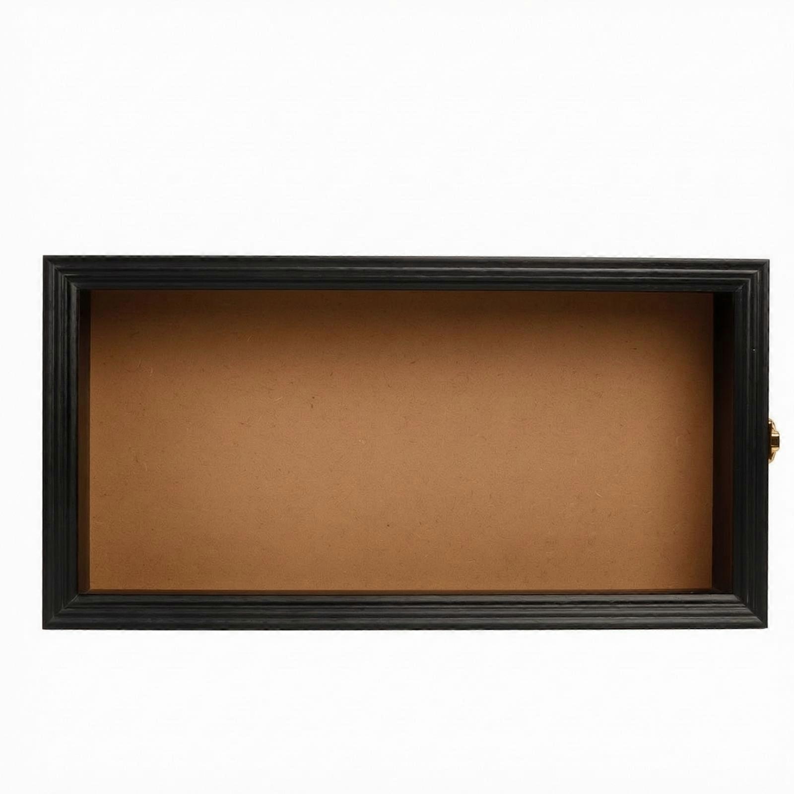 Display Frame with Hinged Front | Modern Minimalist Construction, Wall