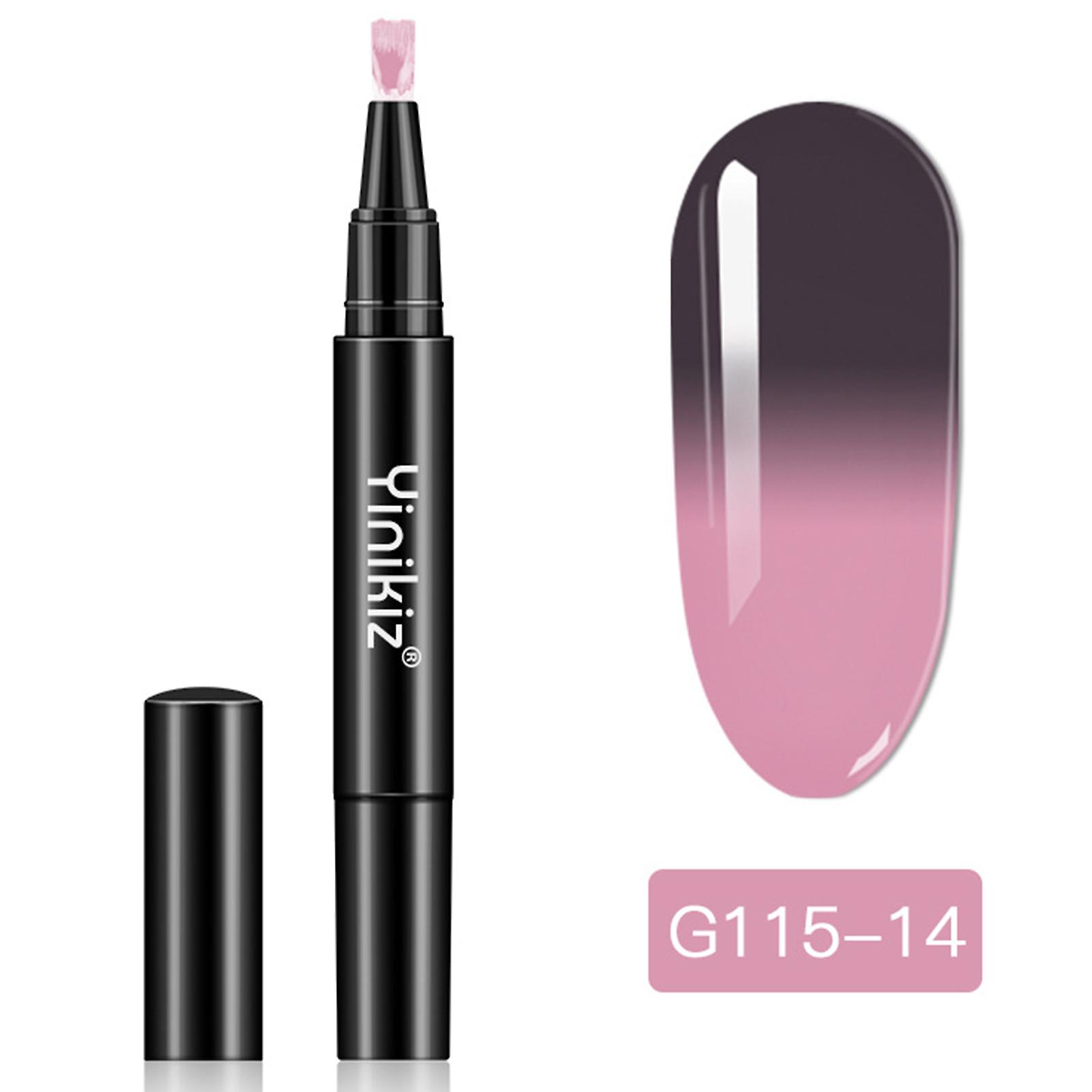 Long-lasting Nail Polish Pen Color Changing With Temperature