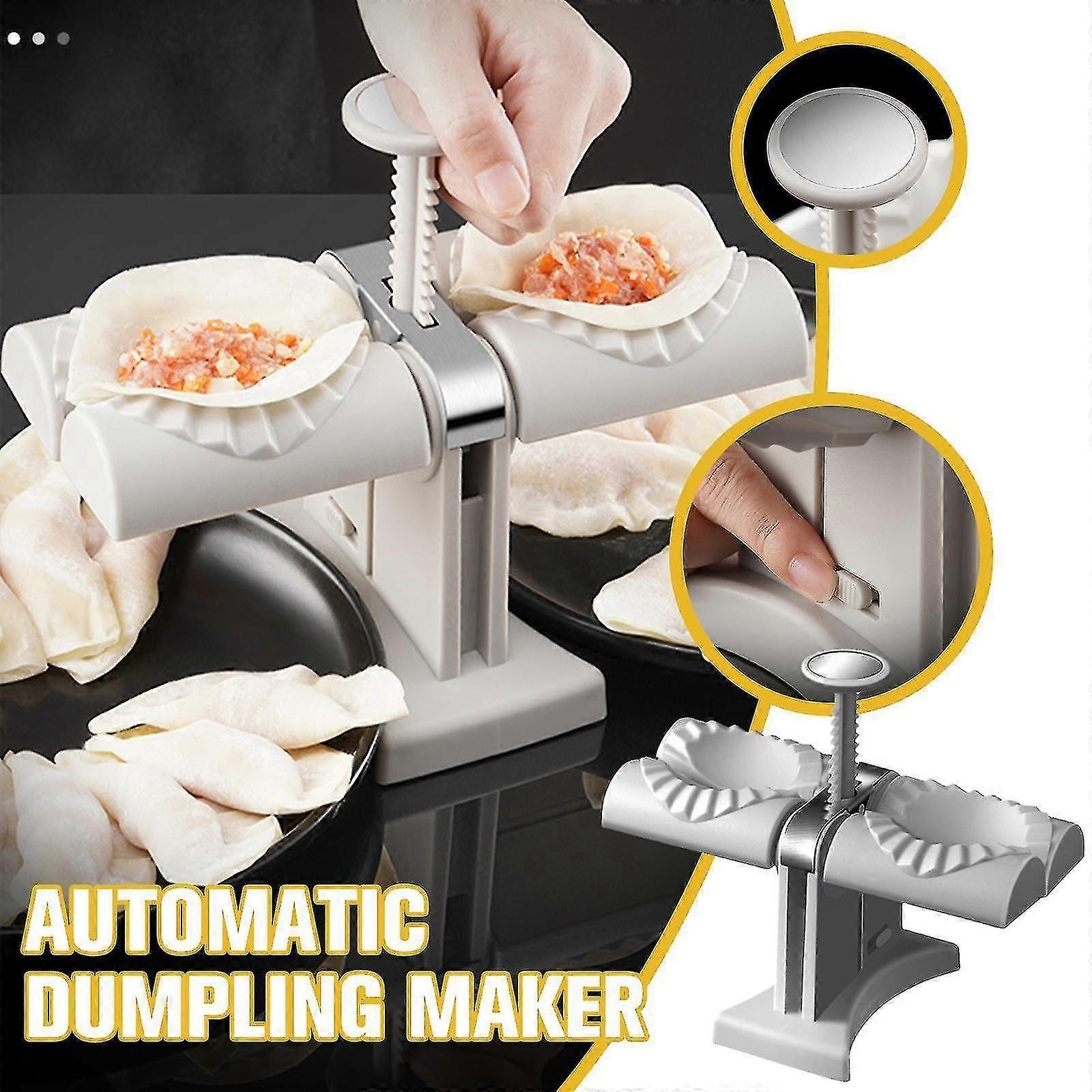 Household Double Head Automatic Dumpling Maker Mould
