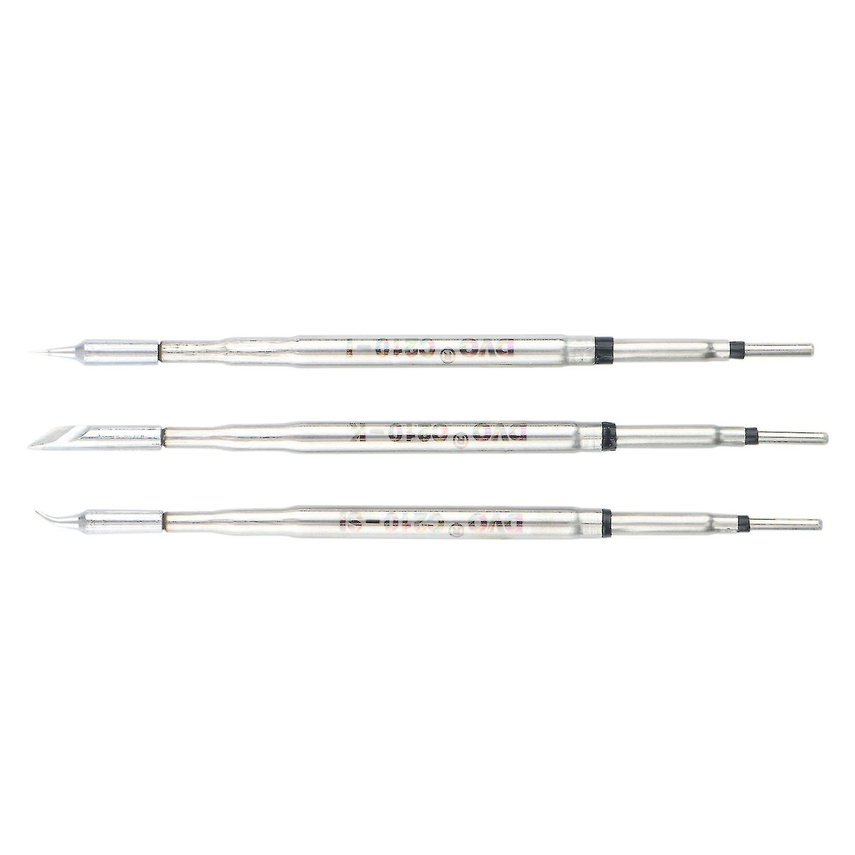 3pcs For C210 Soldering Tips Welding Iron Head For Tips T210 Handle Cd-2sd/2she Handle Solder Stat