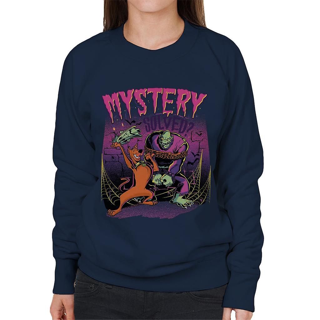 Scooby Doo Halloween Mystery Solved Women's Sweatshirt