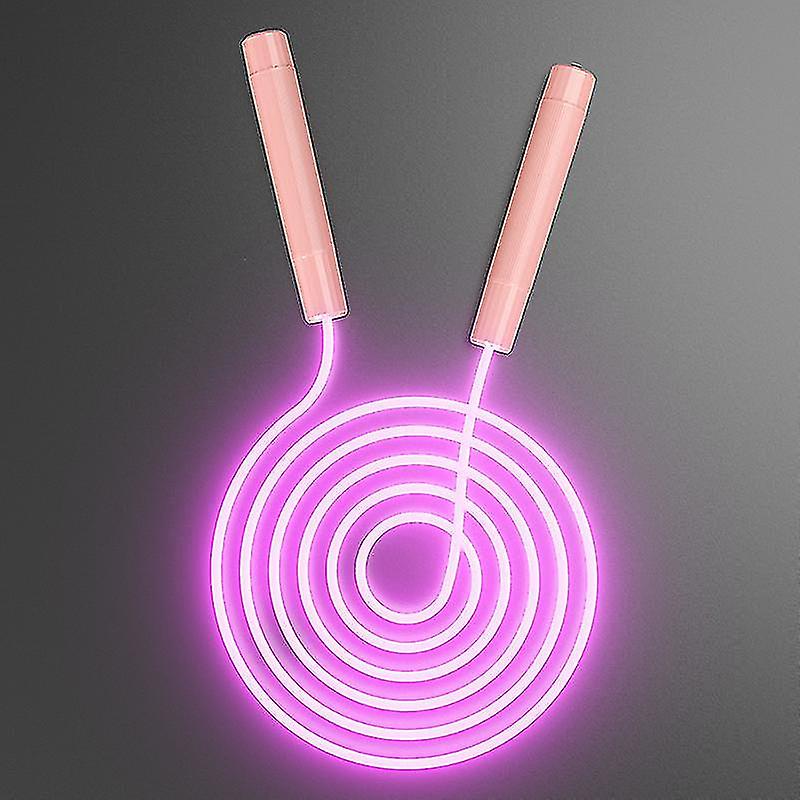 Glowing Jump Rope Adjustable 2.8m Light Up Skipping Rope