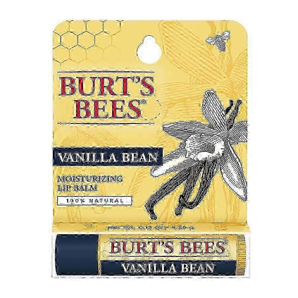 Burt's Bees Moisturizing Lip Balm, Vanilla Bean, 0.15 Oz