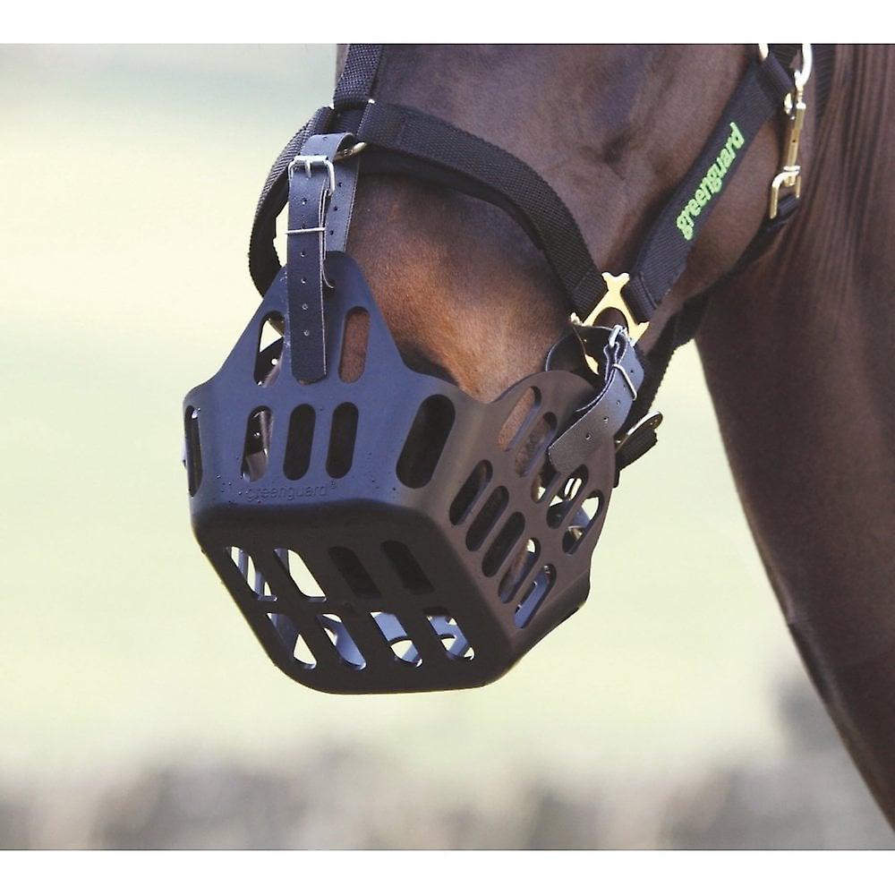 Shires Greenguard Muzzle - Black