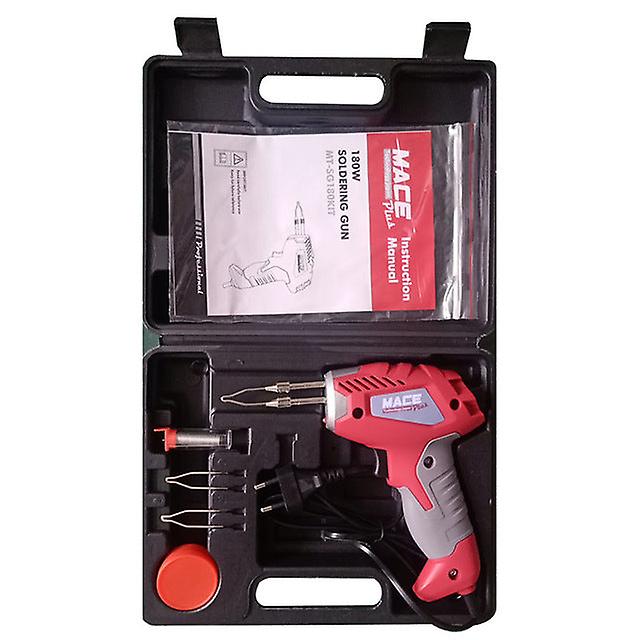 180W Fast Thermal Electric Soldering Iron Industrial-grade High-power Welding Tools Eu/uk Plug Soldering Gun With Led Light