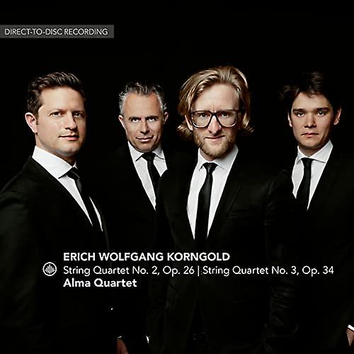 Alma Quartet - Korngold: String Quartet Nos. 2, Op. 26 & No. 3, Op. 34 [CD]