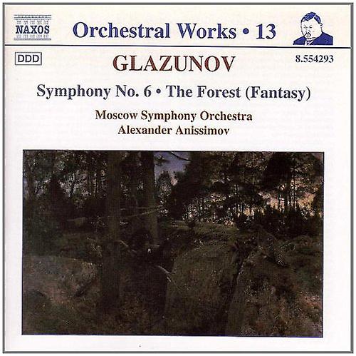 Moscow So:Anissimov - GLAZUNOV: Symphony No. 6 / The Forest [CD]