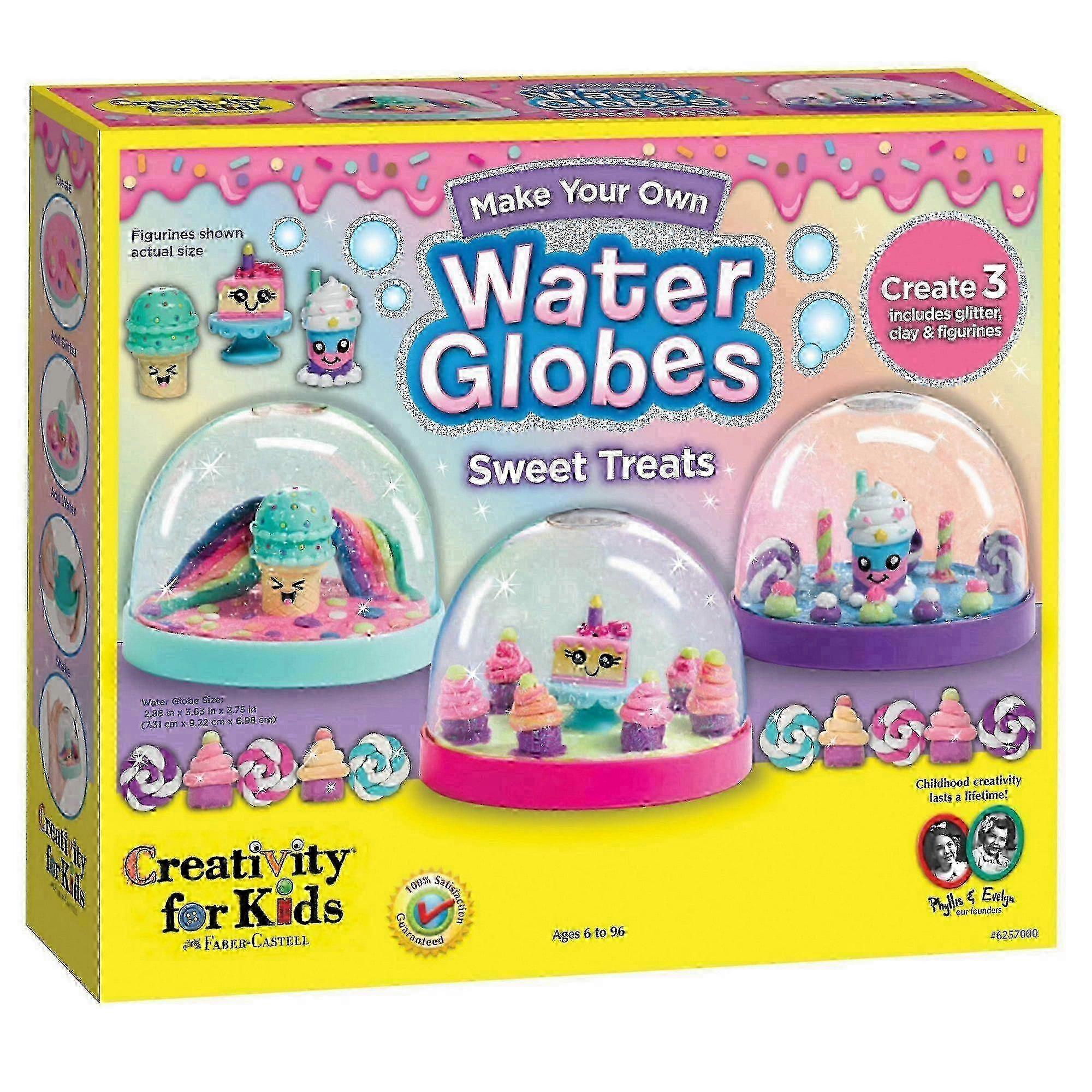 Creativity For Kids Make Your Own Water Globes Sweet Treats Kit, 1 Ea