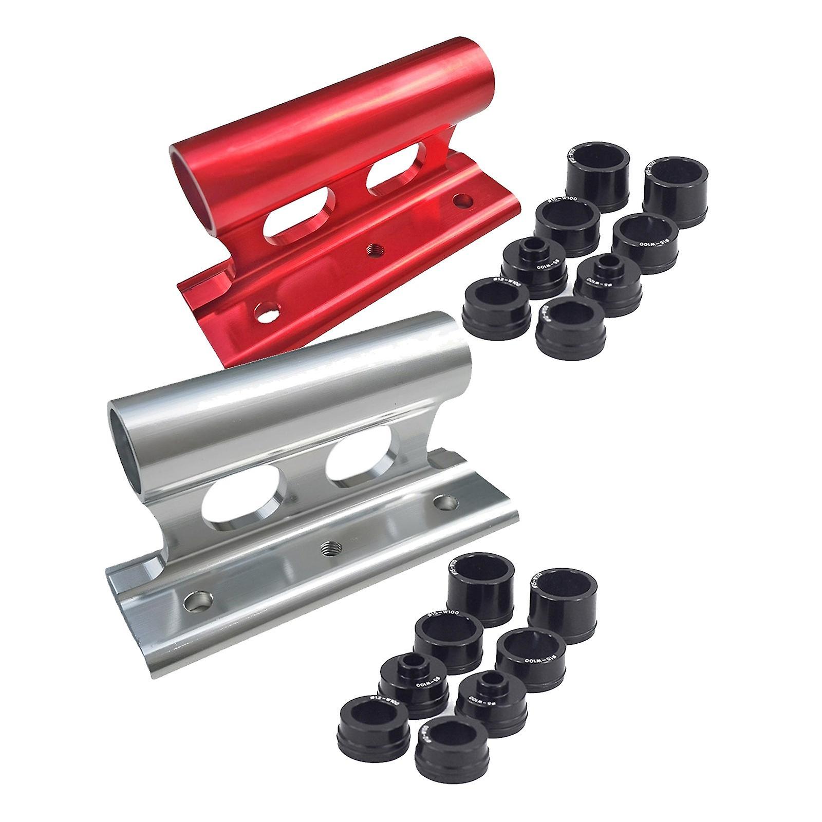 2x Bike Fork Mount Car Rack Holder Quick Release Thru Axle Bikes Carriers