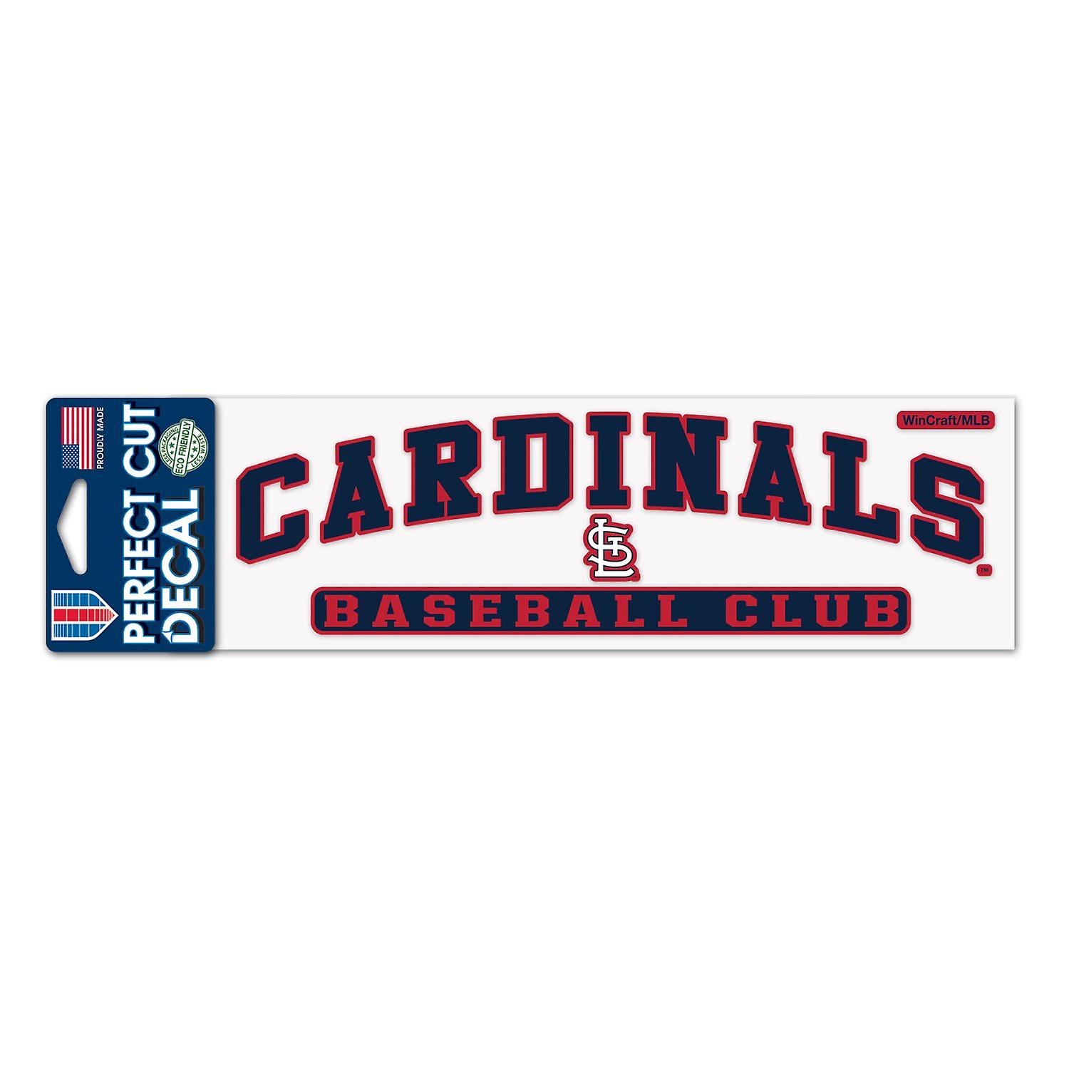 MLB Perfect Cut Αυτοκόλλητο 8x25cm St. Louis Cardinals