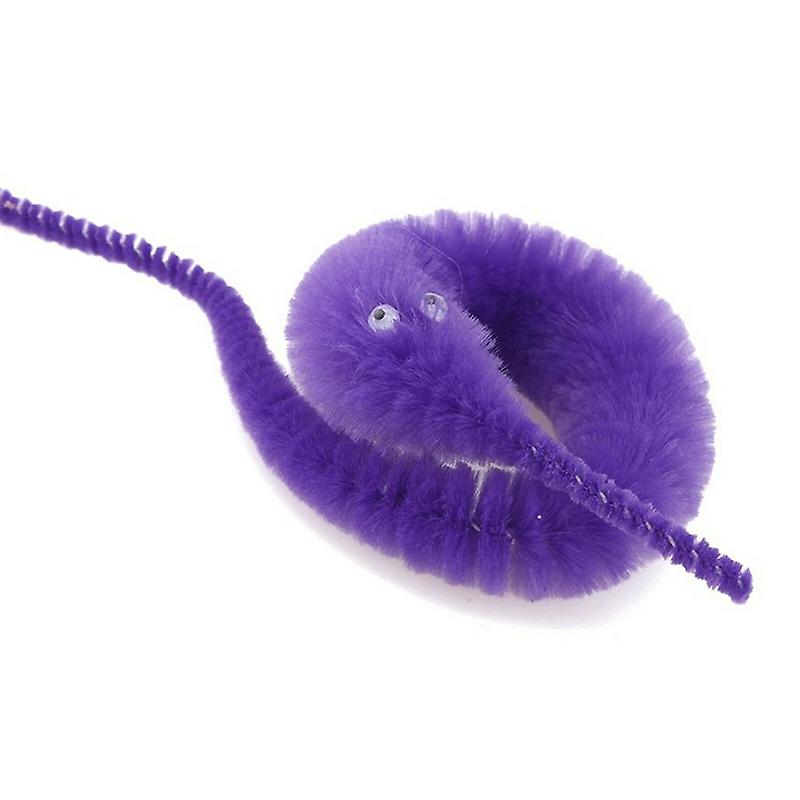 6 Pcs Fuzzy Twisty Worm Wiggle Moving Sea Horse Soft Toy Gift for Children Kids