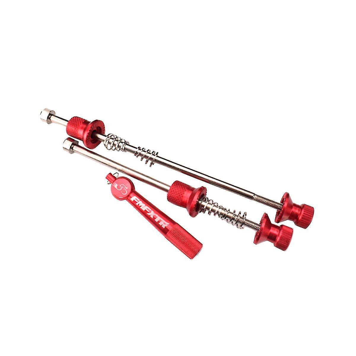 Bicycle Wheels Locking Security Quick Release Post Ultralight Anti Theft Skewers Mountain Road Bik