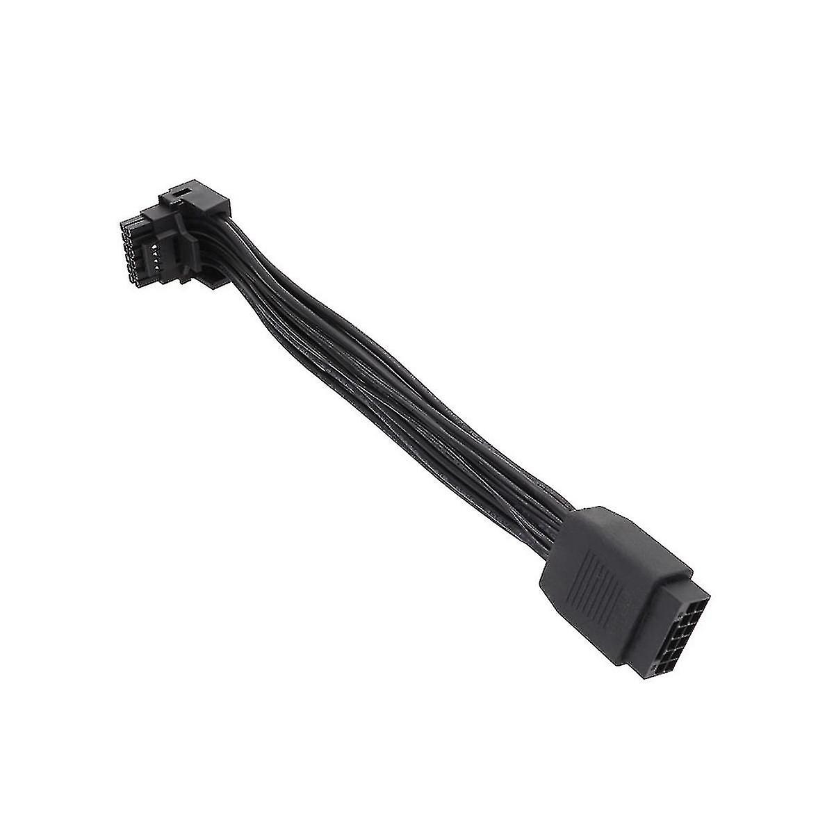 16pin Graphics Card Elbow Adapter Cable Graphics Card 2vhpwr Straight Head Turning Head Cable Pcie5