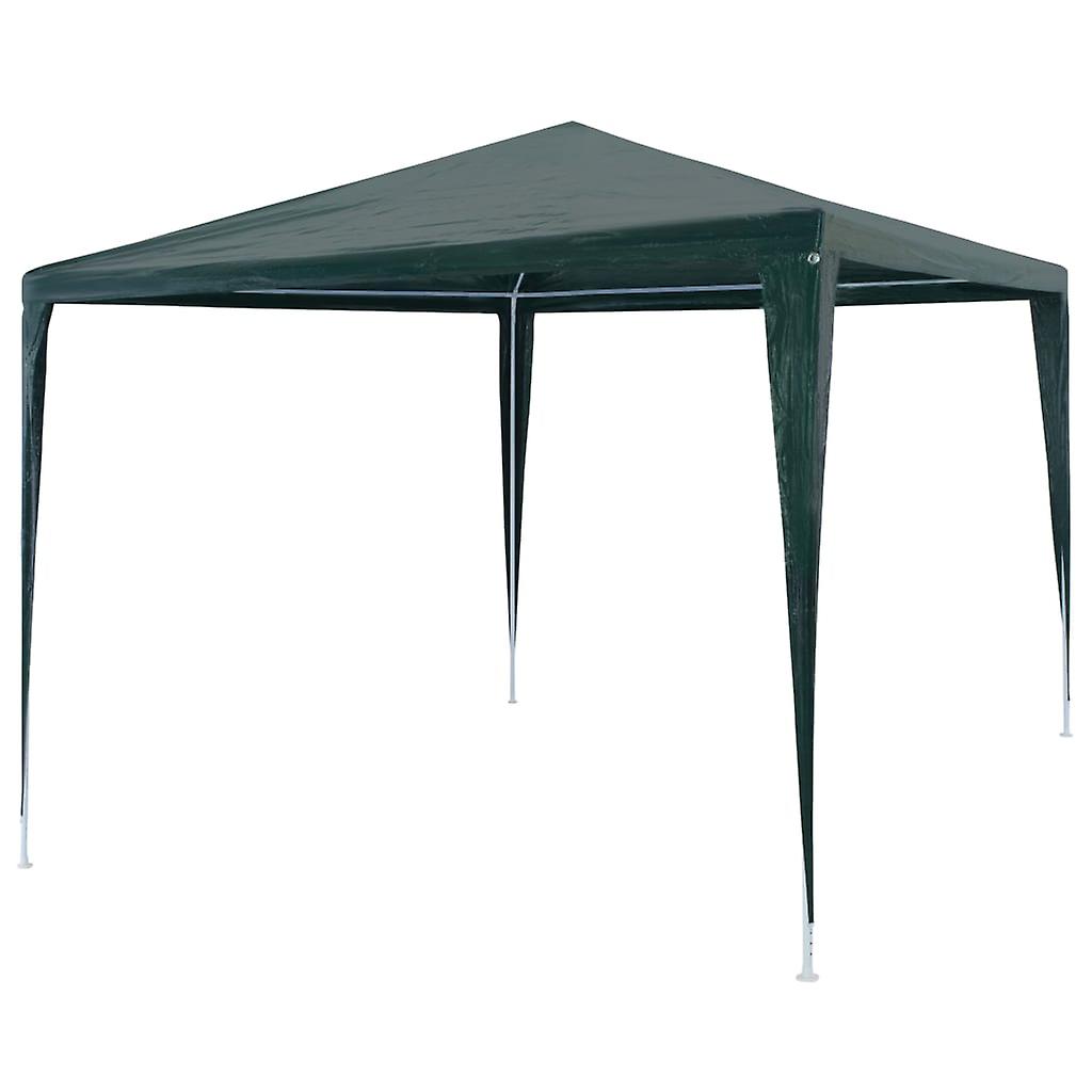 Tente de réception 3x3 m PE verte, Réf. : 45091