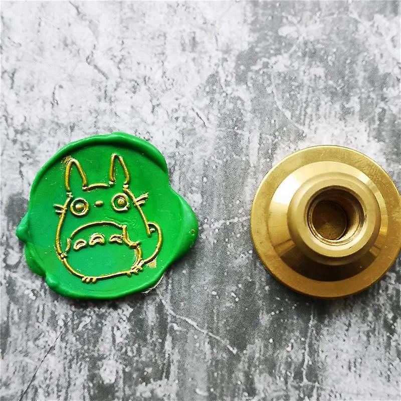 Totoro ختم الشمع ختم الفيلم ختم الشمع الطوابع رائعة الطلاء الشمع ختم DIY القديمة ختم الرجعية ختم ، شخصية ختم الشمع