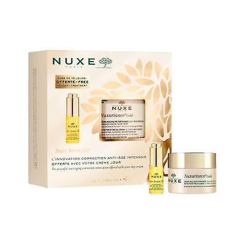 Nuxe Nuxuriance Gold Nutri-Fortifying Oil-Cream 50ml + Super Serum [10] 5ml Free
