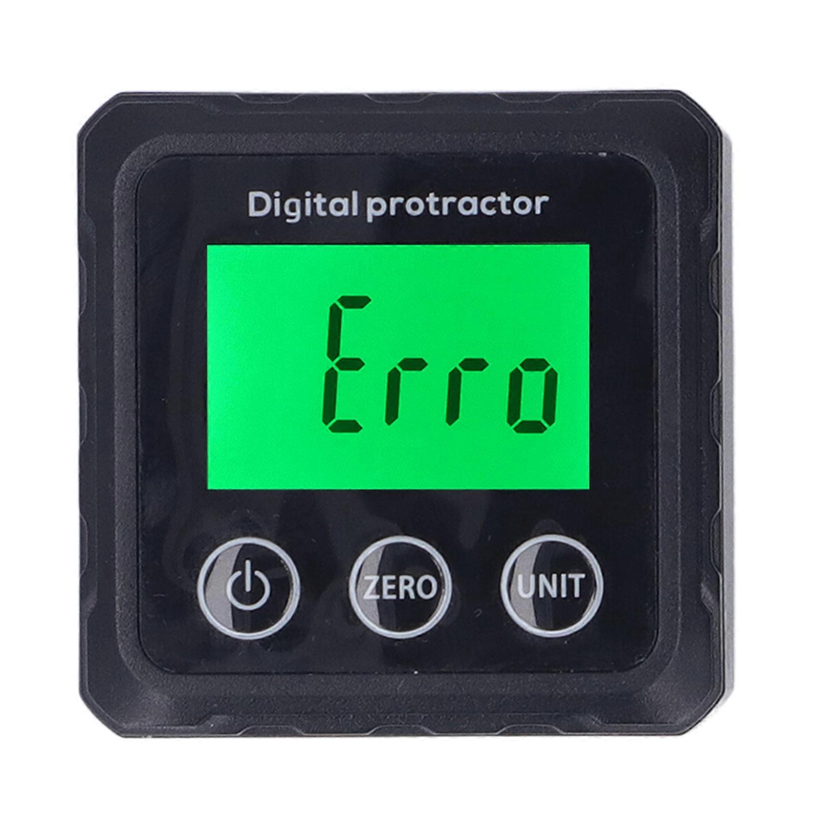 Digital Angle Finder Mini LCD Level Angle Gauge Protractor Inclinometer Measurement Tool with Magnetic Base