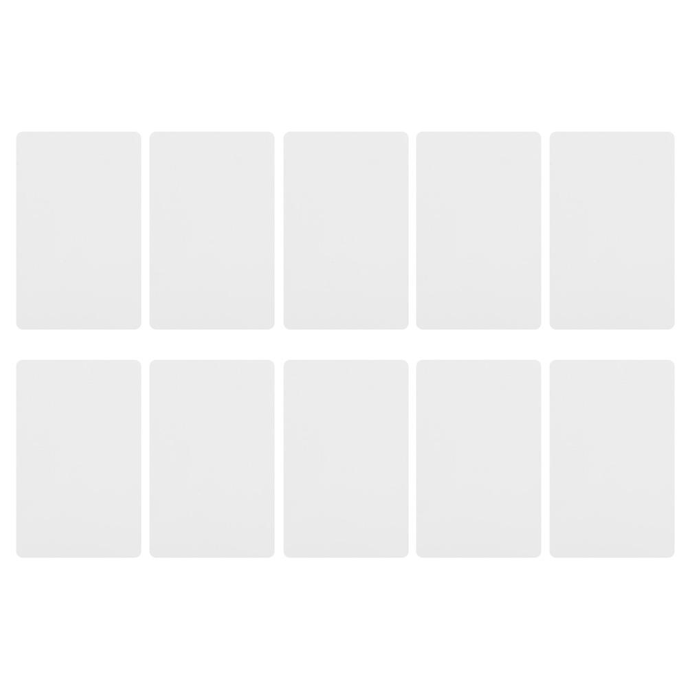 Pack of 10 NFC Ntag215 13.56 MHz, 504 bytes, read and write white cards