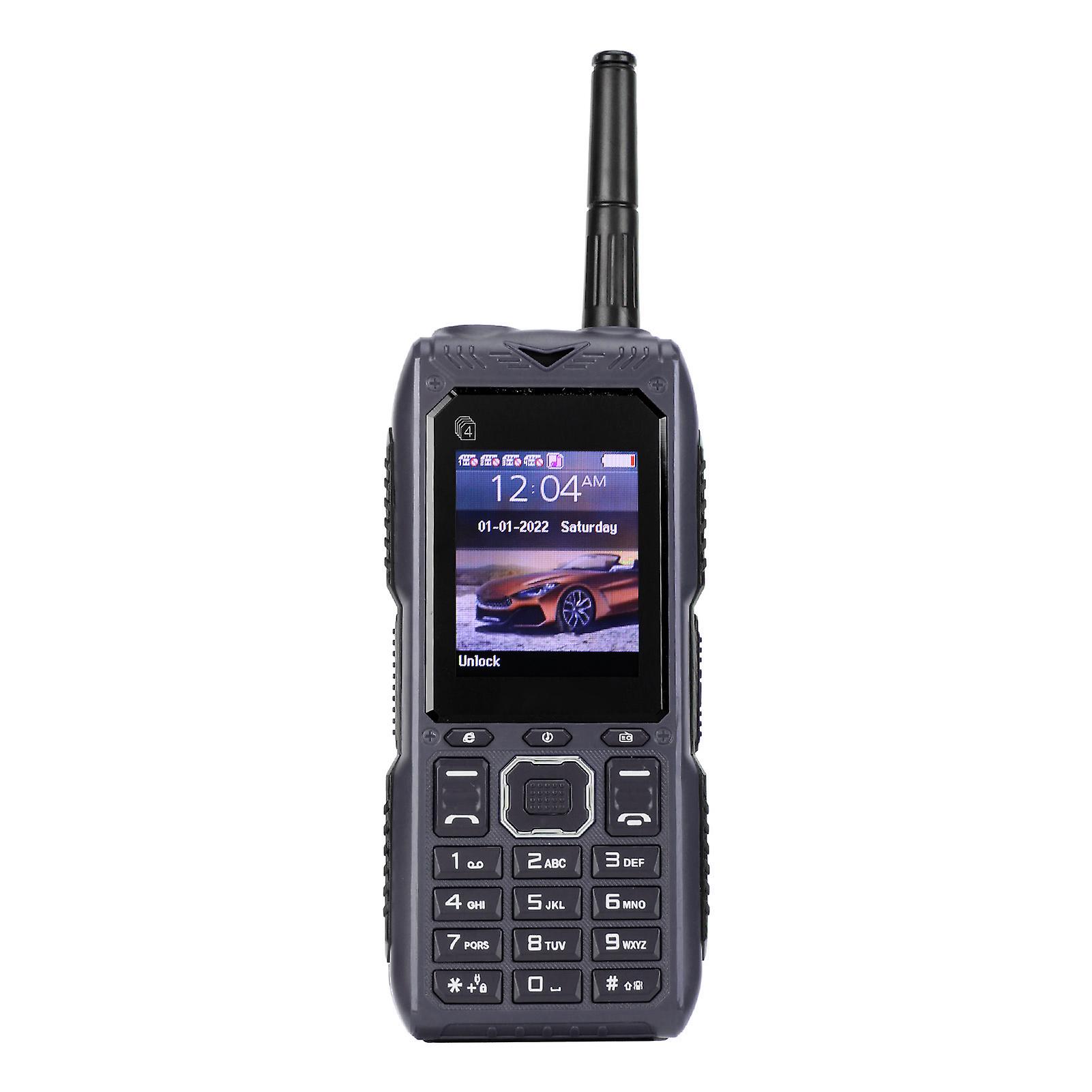 ロック解除済みシニア向け携帯電話 2G レトロ 4カード 4スタンバイ 2400mAhバッテリー 大型ボタン アンテナ付き 高齢者向け キッズ向け